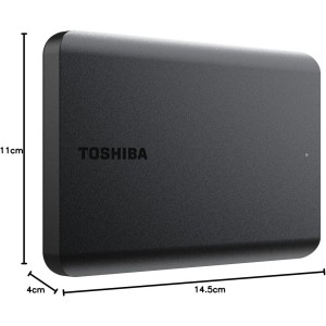 Dysk Zewnętrzny TOSHIBA CANVIO BASICS 2.5inch 1TB External HDD USB 3.2 Gen 1 black