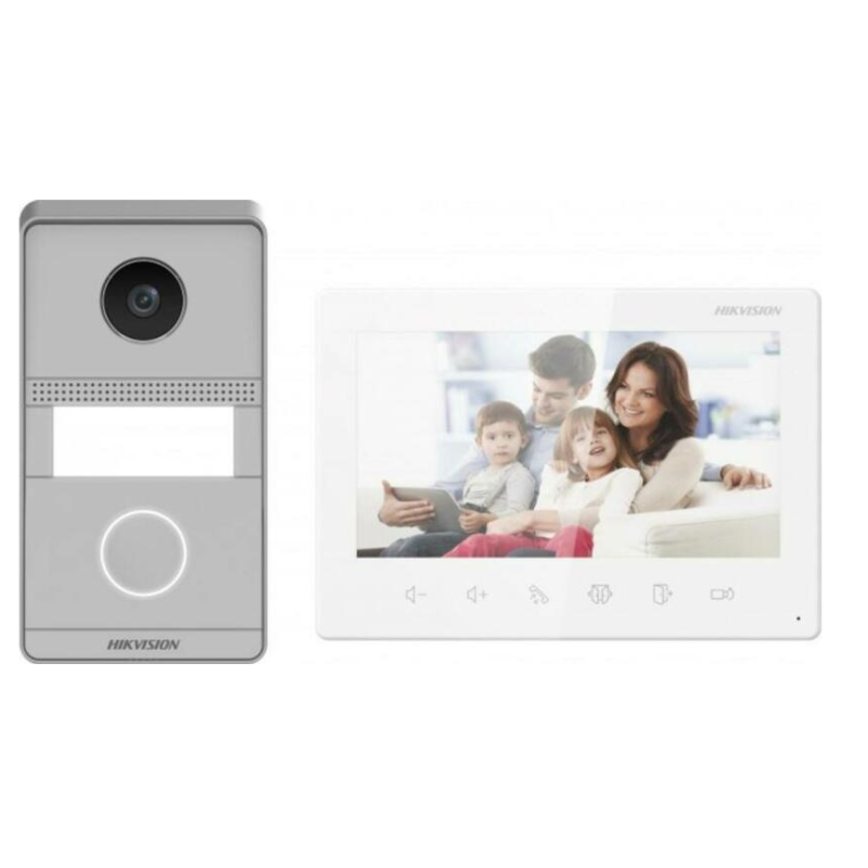 ZESTAW WIDEODOMOFONOWY HIKVISION DS-KIS101-P (Flush)