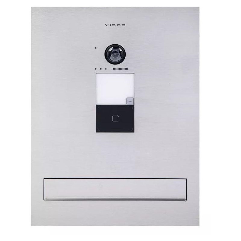 Skrzynka na listy VIDOS ONE S2401-SKM z wbudownaym wideodomofonem