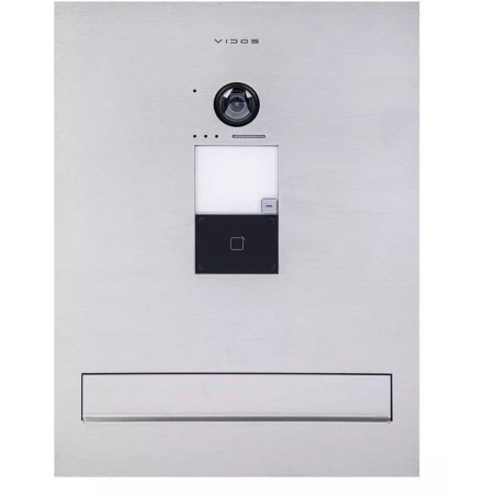 Skrzynka na listy VIDOS ONE S2401-SKM z wbudownaym wideodomofonem