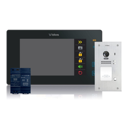Wideodomofon VIDOS DUO M1021B-2/ S1201A