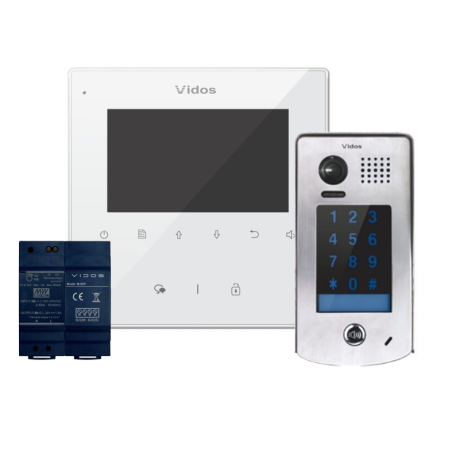 Wideodomofon VIDOS DUO M1022W / S1301D