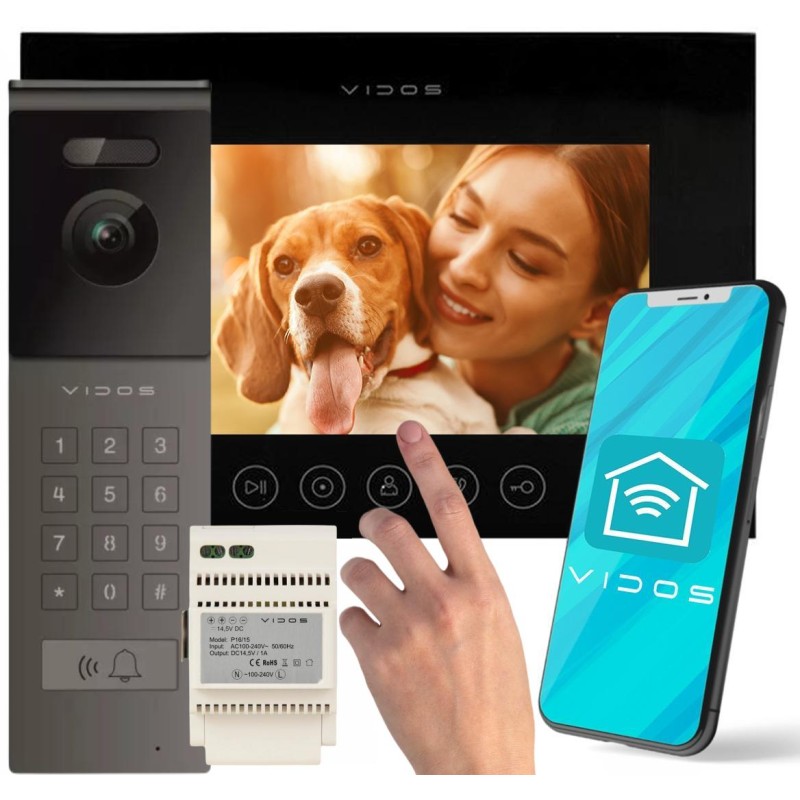 WIDEODOMOFON VIDOS X M11B-X/S12D