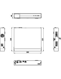 Rejestrator IP Hilook by Hikvision 4MP NVR-4CH-4MP