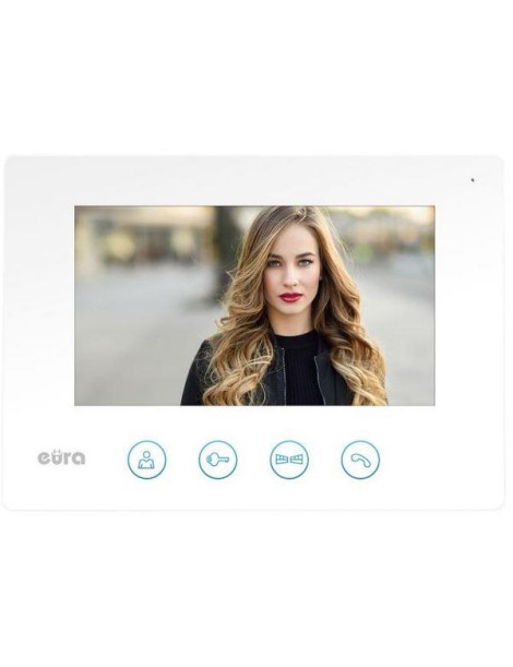 WIDEODOMOFON EURA VDP-42A3 GAMMA+ biały monitor TUYA