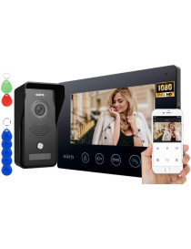 WIDEODOMOFON EURA VDP-42A3 GAMMA+ czarny monitor TUYA