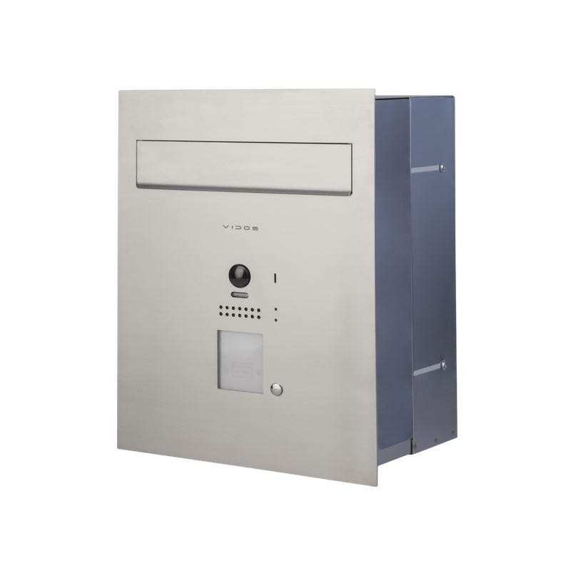 Skrzynka na listy Vidos DUO S1201A-SKP z wbudowanym wideodomofonem