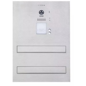 Skrzynka na listy Vidos DUO S1202A-SKM z wbudowanym wideodomofonem