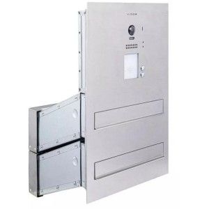 Skrzynka na listy Vidos DUO S1202A-SKM z wbudowanym wideodomofonem