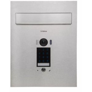Skrzynka na listy Vidos S1401D-SKP z wbudowanym wideodomofonem