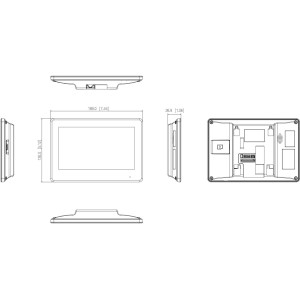 Monitor wideodomofonu DAHUA VTH5421HB-W