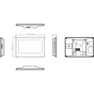 Monitor wideodomofonu DAHUA VTH5422HB-W