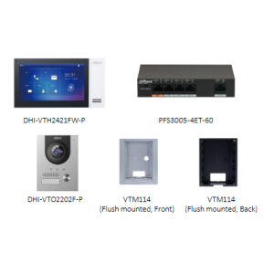 ZESTAW WIDEODOMOFONOWY DAHUA KTP01-S2(F)