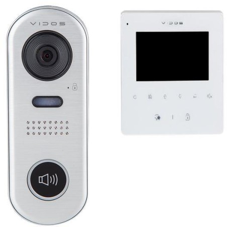 Wideodomofon VIDOS M1021B-2/S1001