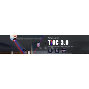 KAMERA IP TIOC 3.0 DAHUA IPC-HDW3849H-AS-PV-0280B-S5-BLACK